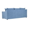 thumbnail image 4 of New Classic Furniture Sylvie Fabric Sofa with 4 Accent Pillows in Blue Slate, 4 of 6