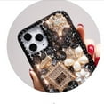 thumbnail image 5 of Case for iPhone Case,iPhone Case,3D Handmade Bling Rhinestone Diamonds Luxury Sparkle Rhinestones Case Girls Women Full Crystals Bling Diamond Case Cover for iPhone iphone 13Pro Max, 5 of 5