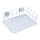 thumbnail image 4 of Percha para loros, soporte para loros, jaula colgante para pájaros, marco de acero, jaula para pájaros Blanco, 4 of 9