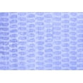 thumbnail image 1 of Ahgly Company Indoor Rectangle Solid Blue Modern Area Rugs, 2' x 5', 1 of 4