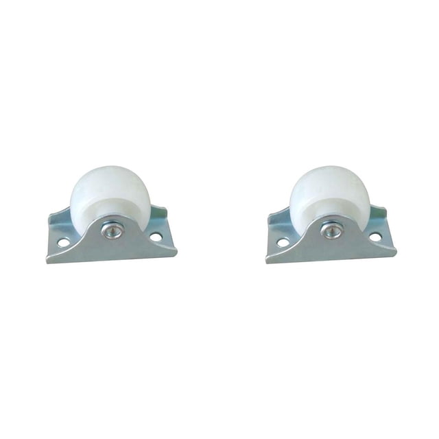 Tholdsy 4 unid/set de plástico de 25mm de diámetro, rueda giratoria de repuesto para muebles, rueda giratoria para cajón de orientación 2piezas