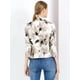 thumbnail image 5 of Chaqueta abierta Allegra K Beige Púrpura-Floral XL, 5 of 6