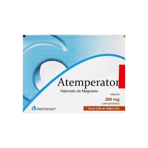 Atemperator 200 mg con capa entérica 40 tabletas