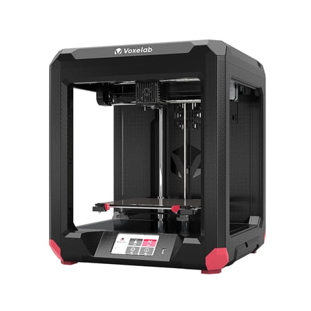 Voxelab 3D Printer Aries FDM Machine, Carborundum Glass Platform with Auto Filament Sensor, Print Size 220x220x200 mm