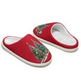 thumbnail image 4 of FUIALDOLG Womens Christmas Slippers Cute Slippers with Arch Support for Women Indoor and Outdoor, 4 of 7