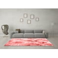 thumbnail image 3 of Ahgly Company Indoor Rectangle Abstract Red Contemporary Area Rugs, 7' x 10', 3 of 4