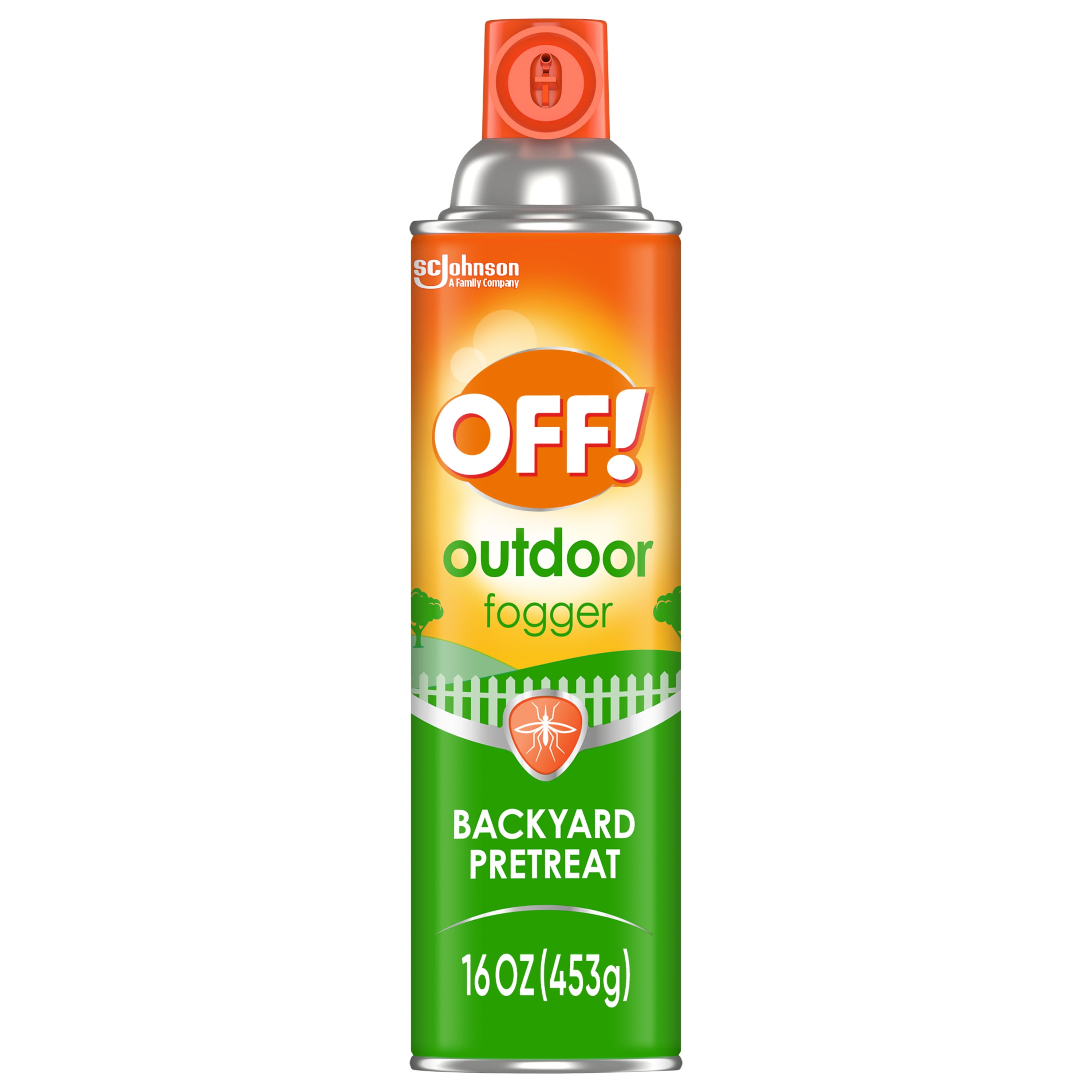 OFF! Outdoor Insect Fogger, 16 Oz, 1 Ct, Mosquito Fogger, Up to 6 hrs of Protection, Repels Flies, Mosquitoes, Non-biting Gnats, Small Flying Moths and Wasps