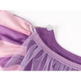 thumbnail image 3 of Benylion Princess Dress With Cape Girls Christmas Birthday Party Cosplay Costume Toddler Ruffle Sleeve Fancy Outfit for 2-3 years, 3 of 9