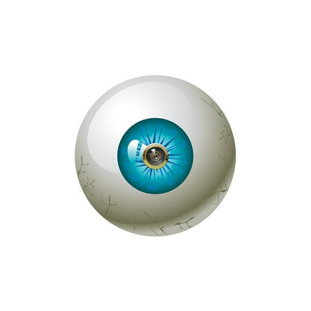 Big Brother Sticker - Pimp Your Door Eye Peep Spy Hole Decorative Sticker for You Door (Eye (Big Brother)), High quality, laser-cut, removable sticker. By Excite