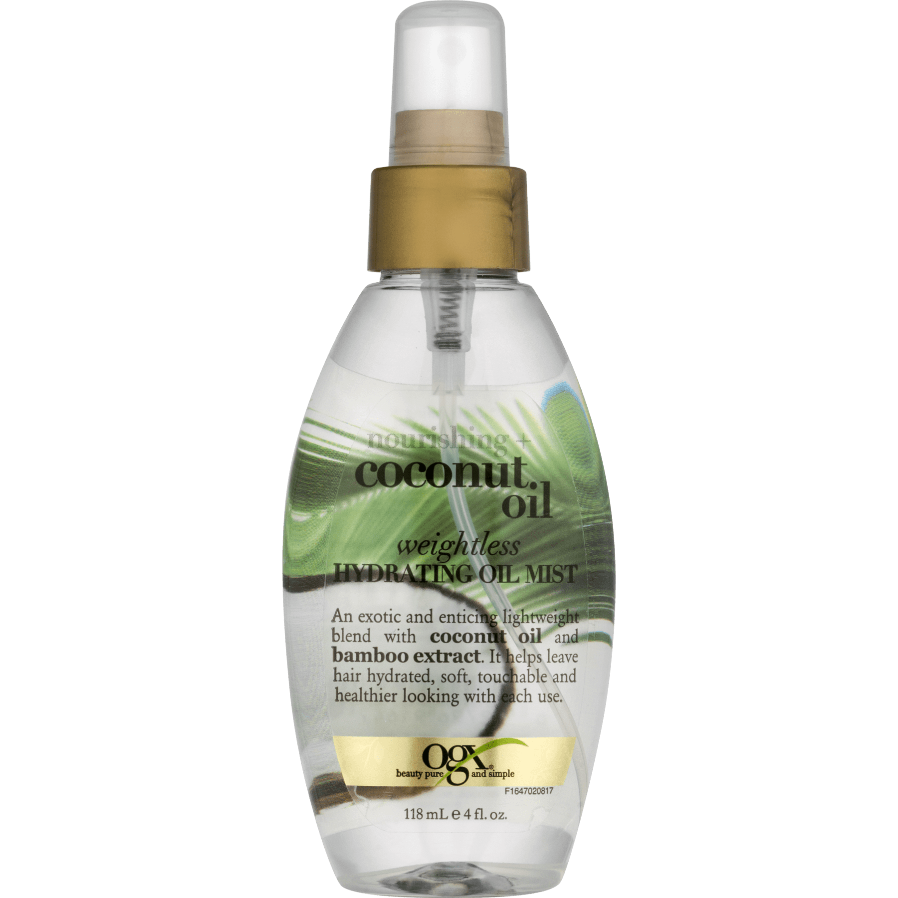 OGX Nourishing Coconut Oil Weightless Hydrating Oil Mist 4 Oz