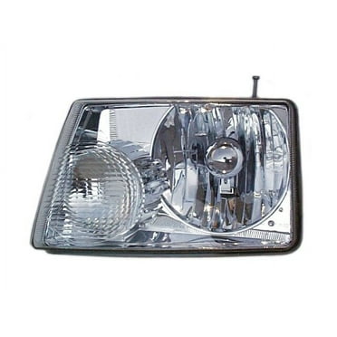Left Headlight Assembly - Compatible with 2001 - 2011 Ford Ranger 2002 2003 2004 2005 2006 2007 2008 2009 2010