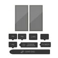 thumbnail image 1 of fastboy Game Console for Jack Covers Dust Stoppers Removable Protectors Spare Parts Accessories Replacement for Series X, 1 of 6