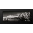 thumbnail image 2 of Johnson, George 14x8 Black Modern Framed Museum Art Print Titled - Yellowstone River, 2 of 5