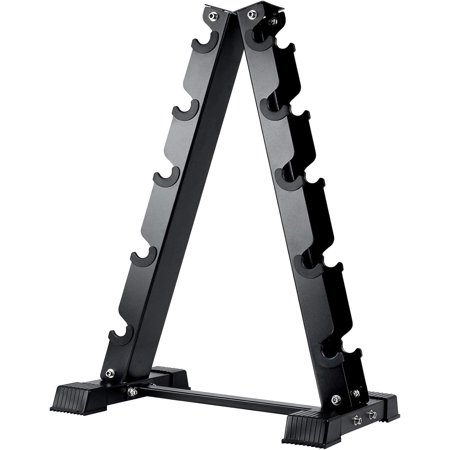 Dumbbell Rack Stand Only, Weight Rack for Dumbbells Compact A-Frame Home Gym Space Saver (480/570/800 LBS Weight Capacity, 2024 New Version)