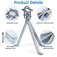 thumbnail image 3 of Soporte de pared para antena GOUNENGNAIL de 14 pulgadas, resistente, 1 par, 3 of 5