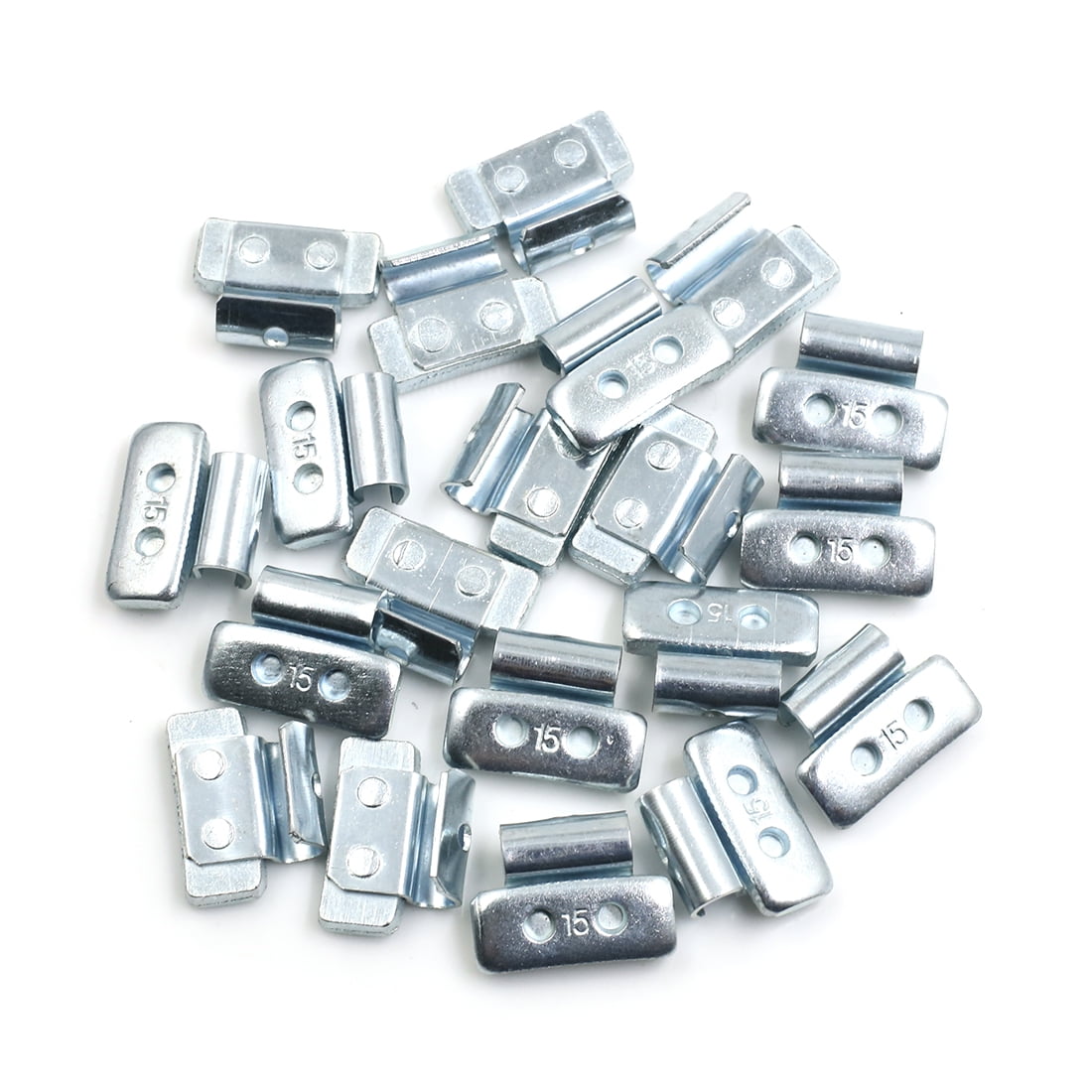 15g Clipon Metal Tyre Wheel Balance Weights for Motorcycle Car 28 x