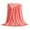 H, variant on Solid Color Blanket Coral Fleece Blanket 150*200Cm - Blanket, Polyester One Size