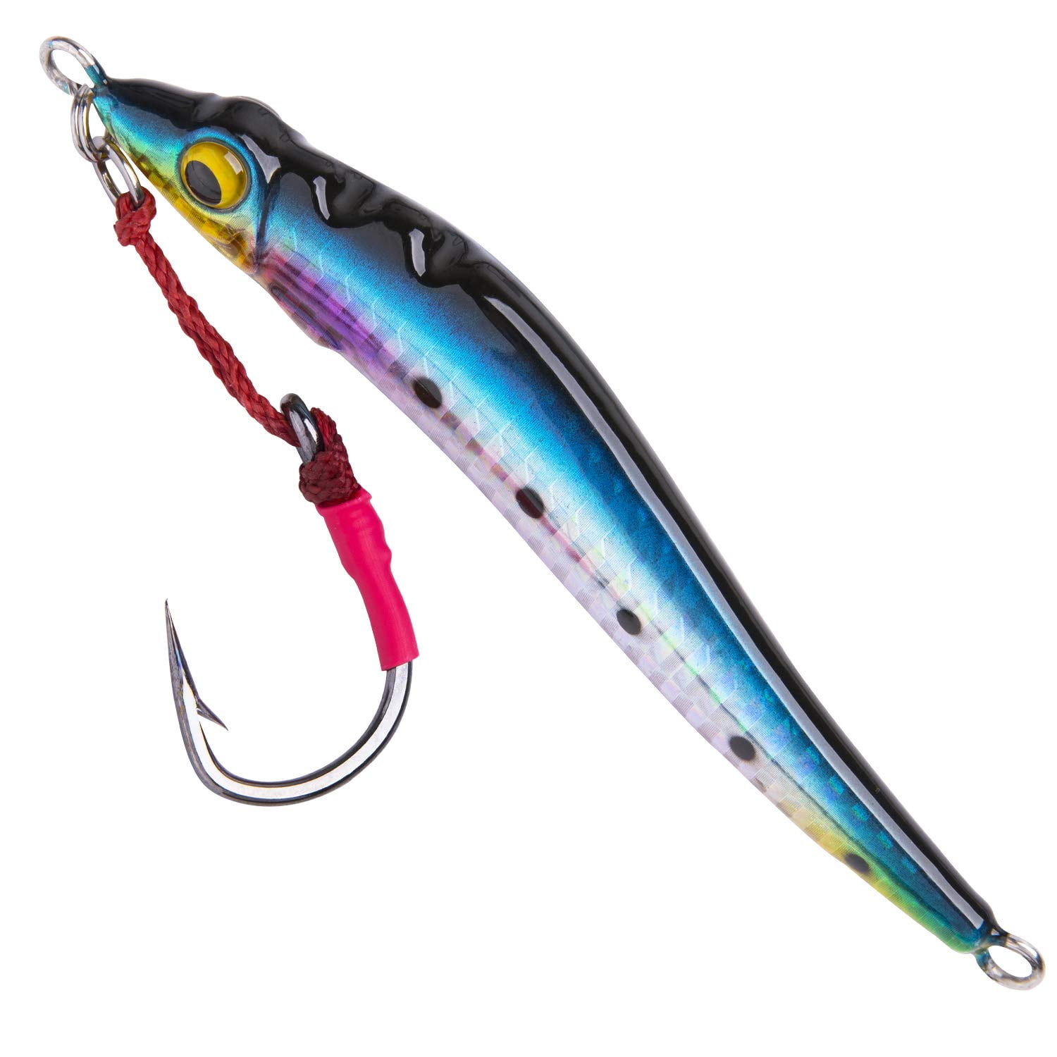 Goture Tuna Lures, Vertical Jigs Saltwater, Slow Pitch jigs, Glow Lead Jig for Tuna, Grouper