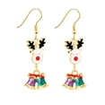 thumbnail image 1 of WREESH Diamond Earrings Temperament Personality Drop Crystal Fashion Earrings, 1 of 1