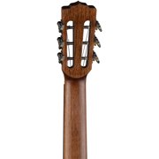 Luna Art Vintage Nylon String Acoustic-electric Guitar - Distressed Brown Burst