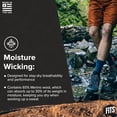 thumbnail image 5 of FITS Light Hiker, Merino Wool, Moisture-Wicking, Breathable, Odor Resistant, Mens Hiking Socks, Womens Hiking Socks Large Navy, 5 of 8