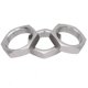 thumbnail image 1 of Bloqueo antiaflojamiento de tuerca fina de hilo fino Hexagonal de acero inoxidable 304, 1 of 5