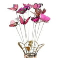 thumbnail image 2 of 10Pcs/Set Simulation Butterfly Stick Outdoor Garden Flower Pot Decor Ornament, 2 of 8