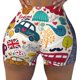 thumbnail image 2 of Fotbe London Symbols Shorts Sin Costuras – Shorts Deportivos de Cintura Alta para Mujer, Elásticos para Gimnasio, Yoga, Running o Ciclismo-XX-Large, 2 of 8