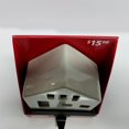 thumbnail image 2 of HOLIDAY TIME 6INCH CERAMIC WHITE HOUSE STOCKING HOLDER, 2 of 3
