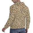 thumbnail image 3 of Hoodies for Men - trendy Leopard pattern Long Sleeve Comfrt Men'S Fashion Hoodies & Sweatshirts, Sweatshirts for Men Hoodies Pullover Clothing Clothes with Pouch, 3 of 7