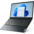 thumbnail image 3 of Lenovo IdeaPad 1i 15.6 inch FHD Laptop, Intel Core i5-1235U, 1.3GHz, 64GB RAM, 6TB SSD, Media Card Reader, Windows 11 Home in S Mode, Abyss Blue with Tigology Accessories, 3 of 8