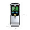 thumbnail image 3 of Graflsoa Yellow 5-in-1 Wall Scanner with LCD Backlight for Wood, Metal, and AC Wire Detection, Ideal for Renovation and Construction (Battery Not Included), 3 of 7