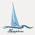 thumbnail image 2 of CafePress - The Hamptons Long Island. - White/Black Shot Glass, Unique and Funny Shot Glass, 2 of 2