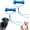 Blue 2Pcs, variant on Dual-Action Canine Dental Prop, Dog Tooth Cleaning Chew Toy for Easier Teeth Brushing, Reusable Pet Teeth Cleaning Tools for Small, Medium and Large Dog (Blue 1pcs)