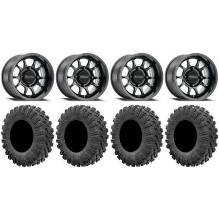 Method 409 15 Black (5+2) Wheels 30 MotoRavage Tires Polaris RZR XP 1000 / PRO XP / Ranger XP 900/1000 Method 409 15 Black (5+2) Wheels 30 MotoRavage Tires Polaris RZR XP 1000 / PRO XP / Ranger XP 900/1000