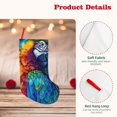 thumbnail image 4 of Sikiie Colorful Parrot Jungle Dream Christmas Stockings,18 Inches Christmas Stockings Xmas Hanging Stockings for Family Christmas Decorations & Gifts, 4 of 7