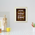 thumbnail image 3 of Designs ByLITA Home Is Where The Love Is, 11 x 14 Black Wall Print (Framed) | Family Home Décor, 3 of 7
