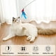thumbnail image 3 of Juguete interactivo para gatos con cabeza de repuesto de plumas, 3 uds., 3 of 5