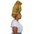 thumbnail image 2 of Womens Colonial Beehive Wig | Blonde Historical Wigs, 2 of 8