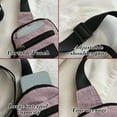 thumbnail image 6 of Mini Chest Bag,Small Crossbody Bag,Phone Sling Bag,Lightweight Shoulder Bag,Outdoor Travel Pouch,Polyester Chest Pack,Compact Messenger Bag,Hands Free Bag Holiday Gifts, 6 of 6
