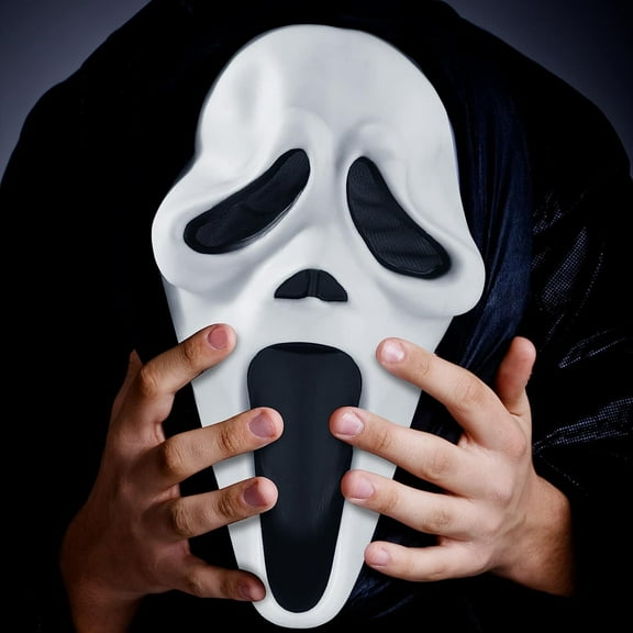 Ghost Head Costume Mask – Perfect for Scary Party Themes