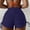 Dark Blue, variant on Womens Bikini Bottoms Solid Full Coverage High Cut Swimsuit Ruched Scrunch Bathing Suit Bottom M