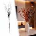 thumbnail image 5 of FENGGHAO Artificial Flowers Halloween Glitter Twigs Branches With Curly Berry Picks, Fall Decor For Vase Filler, Autumn Home Table Decoration And Seasonal Arrangement In Orange, 5 of 6
