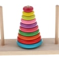 thumbnail image 4 of Juguete de Bloque de Construcción de Torre de para Desarrollo de Coordinación de Mano-ojo de Niños, 4 of 9