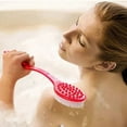 thumbnail image 3 of Warkul Long Handled Bath Shower Back Brush Body Scrubber Massager Skin Cleaning Tool Brush 2023 New, 3 of 6