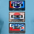 thumbnail image 3 of CafePress - Pepsi Flashback Tapes Fitted T Shirt - Fitted T-Shirt, Vintage Fit Soft Cotton Tee, 3 of 4