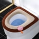 thumbnail image 3 of Herunwer Home Toilet Seat Cushion Domestic Soft Toilet Cape Cover Closestool mat Four Seasons Warm WC Winter Thickened Rim case, 3 of 5