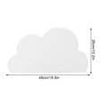 thumbnail image 1 of Alfombrilla de alimentación con forma de nube, de silicona para alimentos y agua, cuenco para mascotas y cachorros blanco) Khall CW01627-03, 1 of 6