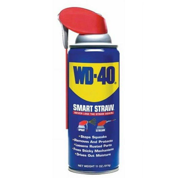 WD-40 Multi-Use Product with SMART STRAW SPRAYS 2 WAYS, 11 OZ