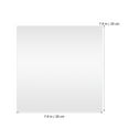thumbnail image 4 of FUTUREORYY 4pcs Waterproof Stick on Mirror for Interior Decor in Dressing Room and Gym, 4 of 7